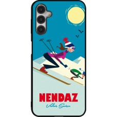 Samsung Galaxy A14 5G Case Hülle - Silikon schwarz Nendaz Ski Downhill