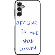 Coque Samsung Galaxy A14 5G - Silicone rigide noir Offline is the new luxury