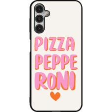 Coque Samsung Galaxy A14 5G - Silicone rigide noir Pizza pepperoni 2026