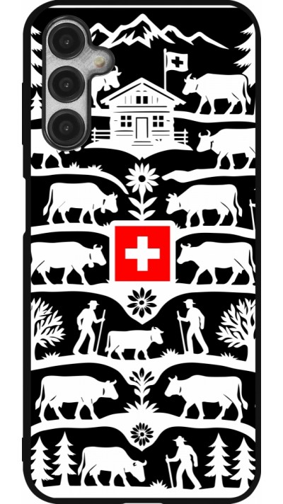 Samsung Galaxy A14 5G Case Hülle - Silikon schwarz Poya Schweiz 3 schwarz