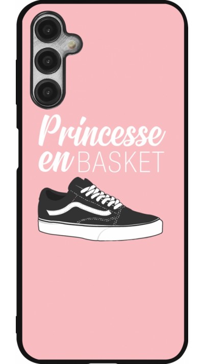 Samsung Galaxy A14 5G Case Hülle - Silikon schwarz princesse en basket