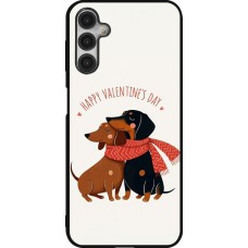 Coque Samsung Galaxy A14 5G - Silicone rigide noir Saint Valentines Day 26 Happy Valentine