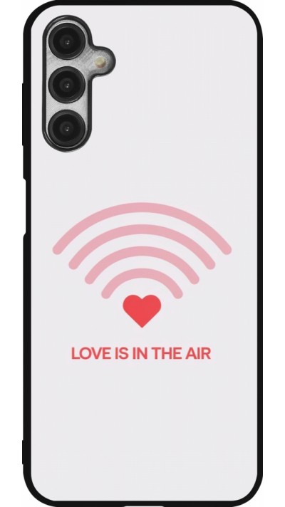 Coque Samsung Galaxy A14 5G - Silicone rigide noir Saint Valentines Day 26 Love is in the air