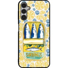 Coque Samsung Galaxy A14 5G - Silicone rigide noir Sardines in oil 2026