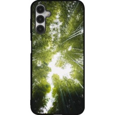 Samsung Galaxy A14 5G Case Hülle - Silikon schwarz Spring 23 forest blue sky