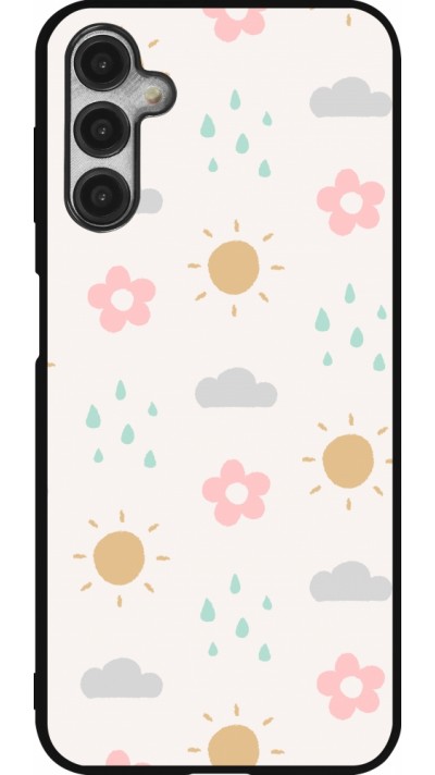 Samsung Galaxy A14 5G Case Hülle - Silikon schwarz Spring 23 weather