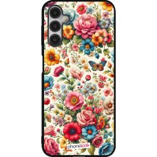 Samsung Galaxy A14 5G Case Hülle - Silikon schwarz Spring 25 fruehling bluetend