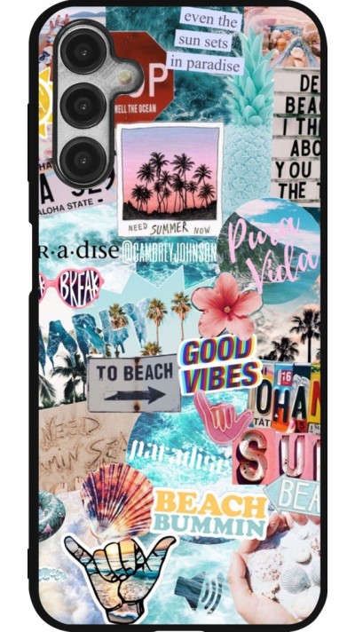 Samsung Galaxy A14 5G Case Hülle - Silikon schwarz Summer 20 collage