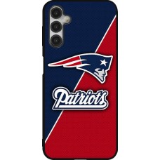 Coque Samsung Galaxy A14 5G - Silicone rigide noir Super Bowl 26 Patriots 1