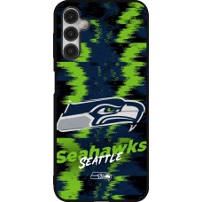 Coque Samsung Galaxy A14 5G - Silicone rigide noir Super Bowl 26 Seattle 2