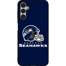 Coque Samsung Galaxy A14 5G - Silicone rigide noir Super Bowl 26 Seattle 3