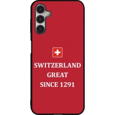 Samsung Galaxy A14 5G Case Hülle - Silikon schwarz Switzerland Great Since 1291