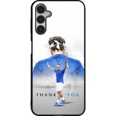Samsung Galaxy A14 5G Case Hülle - Silikon schwarz Thank you Roger