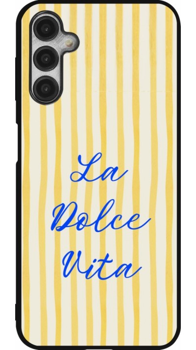 Coque Samsung Galaxy A14 5G - Silicone rigide noir The good life 2026