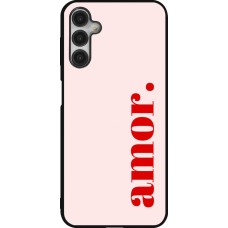 Samsung Galaxy A14 5G Case Hülle - Silikon schwarz Valentine 2024 amor