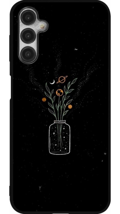 Coque Samsung Galaxy A14 5G - Silicone rigide noir Vase black