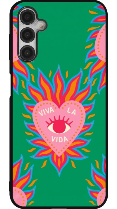 Coque Samsung Galaxy A14 5G - Silicone rigide noir Viva la vida 2026