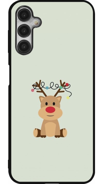 Coque Samsung Galaxy A14 5G - Silicone rigide noir Christmas 22 baby reindeer