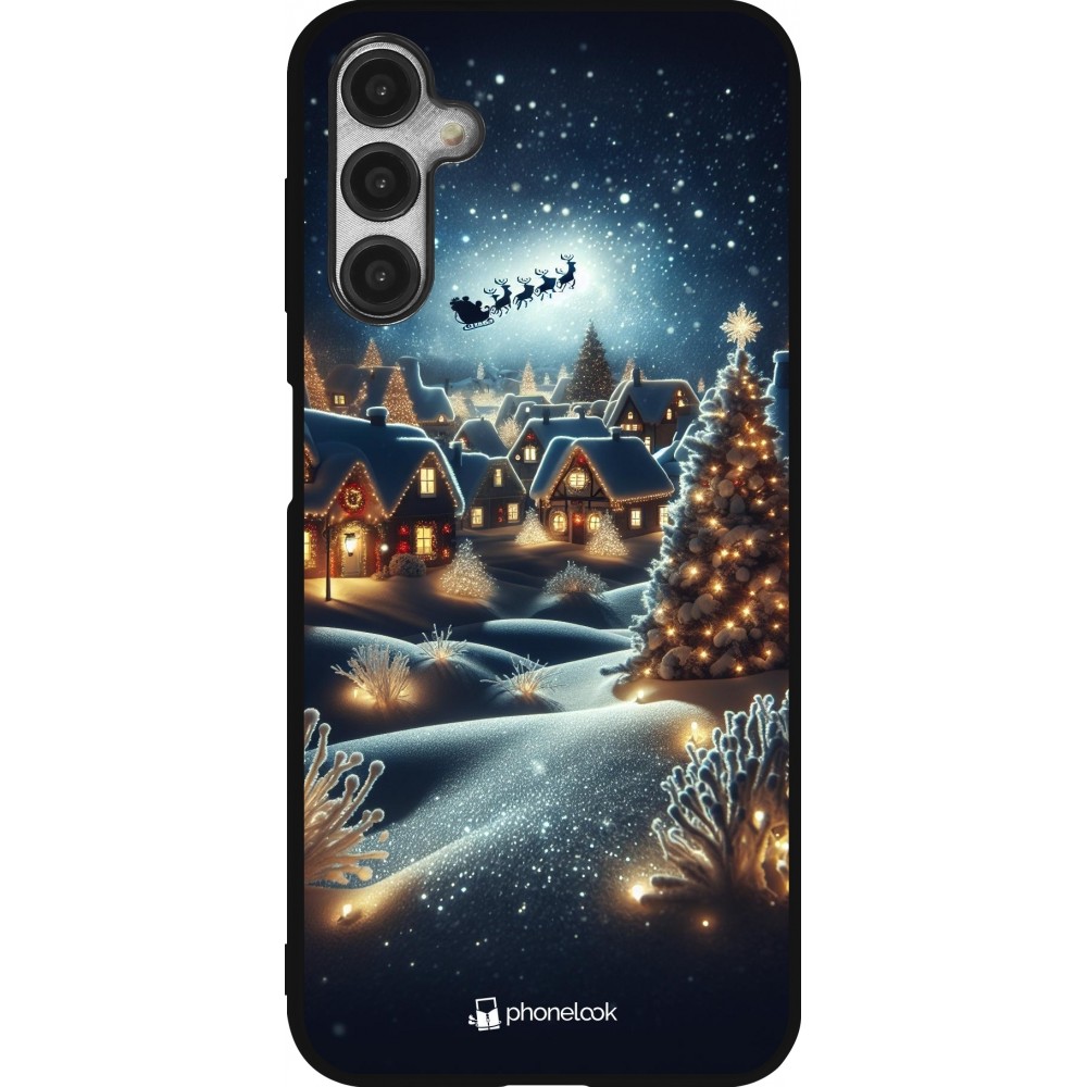 Samsung Galaxy A14 5G Case Hülle - Silikon schwarz Weihnachten 2023 Weihnachten steht vor der Tür