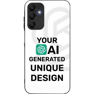 Samsung Galaxy A15 Case Hülle - Silikon schwarz AI generated
