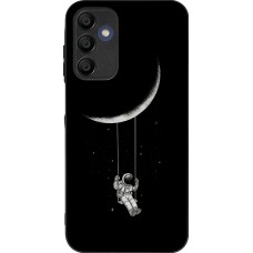 Coque Samsung Galaxy A15 - Silicone rigide noir Astro balançoire