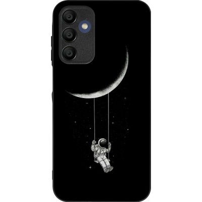 Coque Samsung Galaxy A15 - Silicone rigide noir Astro balançoire