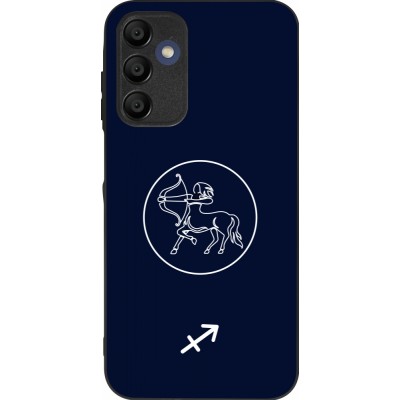 Samsung Galaxy A15 Case Hülle - Silikon schwarz Astrologie Schütze