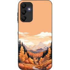 Samsung Galaxy A15 Case Hülle - Silikon schwarz Autumn 25 Mountains