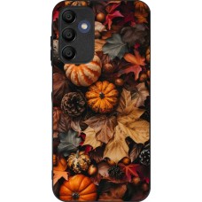 Samsung Galaxy A15 Case Hülle - Silikon schwarz Autumn 25 Pumpkin