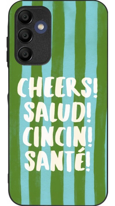 Samsung Galaxy A15 Case Hülle - Silikon schwarz Cheers 2026