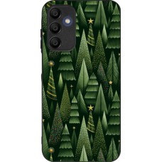 Coque Samsung Galaxy A15 - Silicone rigide noir Christmas 25 Pattern Xmas Tree