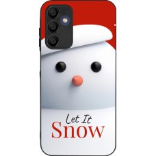 Coque Samsung Galaxy A15 - Silicone rigide noir Christmas 25 Xmas Snowman