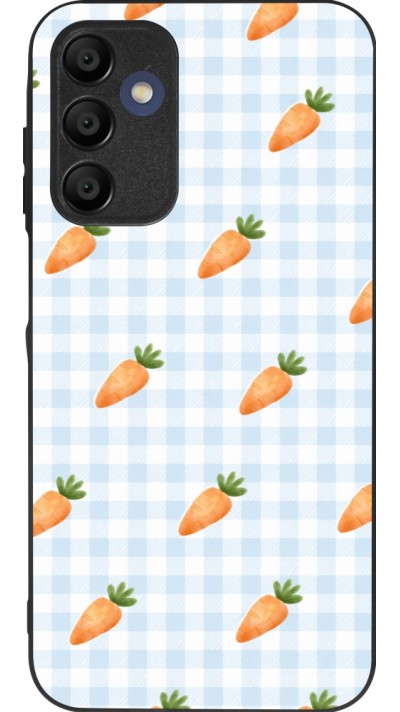 Coque Samsung Galaxy A15 - Silicone rigide noir Easter 2026 Pattern carrots