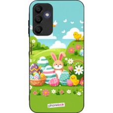 Samsung Galaxy A15 Case Hülle - Silikon schwarz Ostern 2025 Gruen