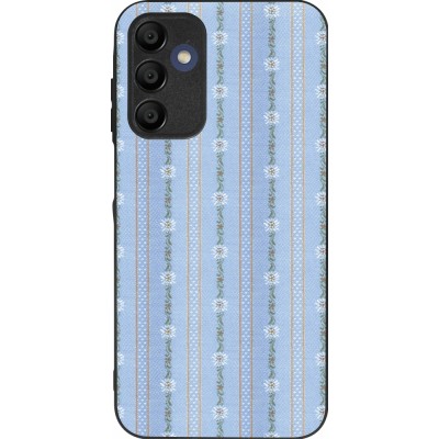 Samsung Galaxy A15 Case Hülle - Silikon schwarz Edelweiss