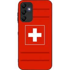 Coque Samsung Galaxy A15 - Silicone rigide noir Euro 2020 Switzerland