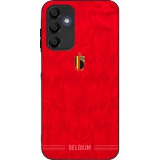 Coque Samsung Galaxy A15 - Silicone rigide noir Maillot de football Belgique 2026 personnalisable