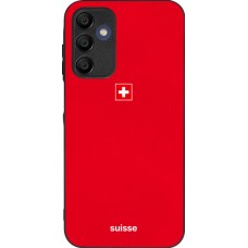Coque Samsung Galaxy A15 - Silicone rigide noir Maillot de football Suisse 2026 personnalisable