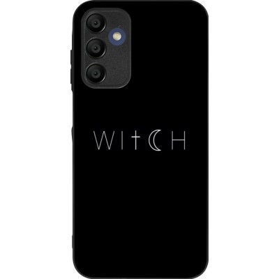 Samsung Galaxy A15 Case Hülle - Silikon schwarz Halloween 22 witch word