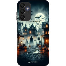 Coque Samsung Galaxy A15 - Silicone rigide noir Halloween Spookville