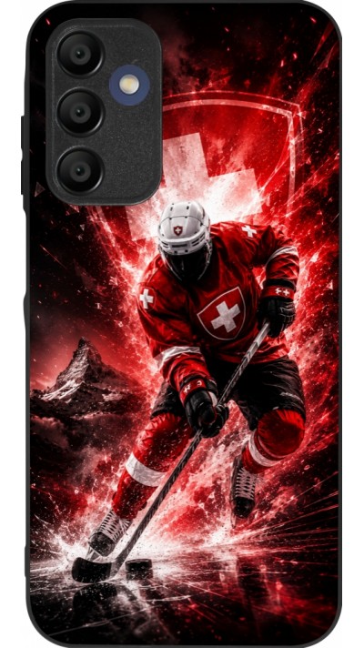 Coque Samsung Galaxy A15 - Silicone rigide noir Hockey World Championship Player