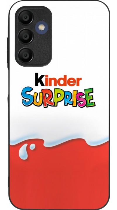 Coque Samsung Galaxy A15 - Silicone rigide noir Kinder Surprise Coque Samsung Galaxy A15 - Silicone rigide noir Kinder Surprise