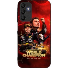 Coque Samsung Galaxy A15 - Silicone rigide noir Max Verstappen Champion 2023