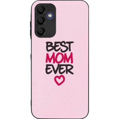 Samsung Galaxy A15 Case Hülle - Silikon schwarz Mom 2023 best Mom ever pink