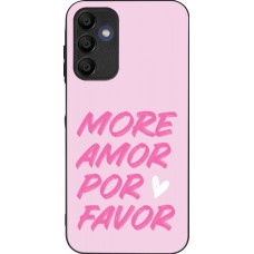 Coque Samsung Galaxy A15 - Silicone rigide noir More amor porfavor
