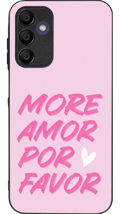 Coque Samsung Galaxy A15 - Silicone rigide noir More amor porfavor Coque Samsung Galaxy A15 - Silicone rigide noir More amor porfavor