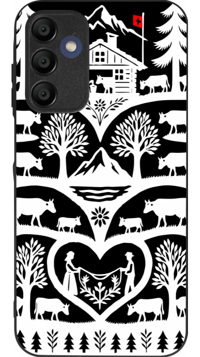Samsung Galaxy A15 Case Hülle - Silikon schwarz Poya Schweiz 2 schwarz