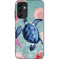Samsung Galaxy A15 Case Hülle - Silikon schwarz Preppy Turtle