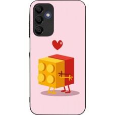 Coque Samsung Galaxy A15 - Silicone rigide noir Saint Valentines Day 26 Puzzle