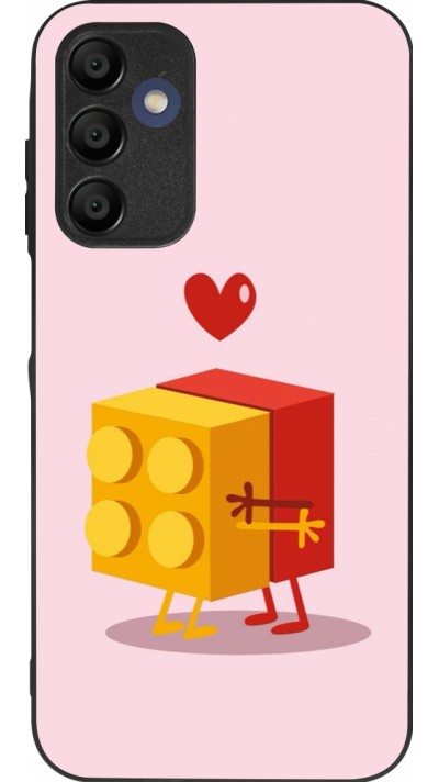 Samsung Galaxy A15 Case Hülle - Silikon schwarz Saint Valentines Day 26 Puzzle